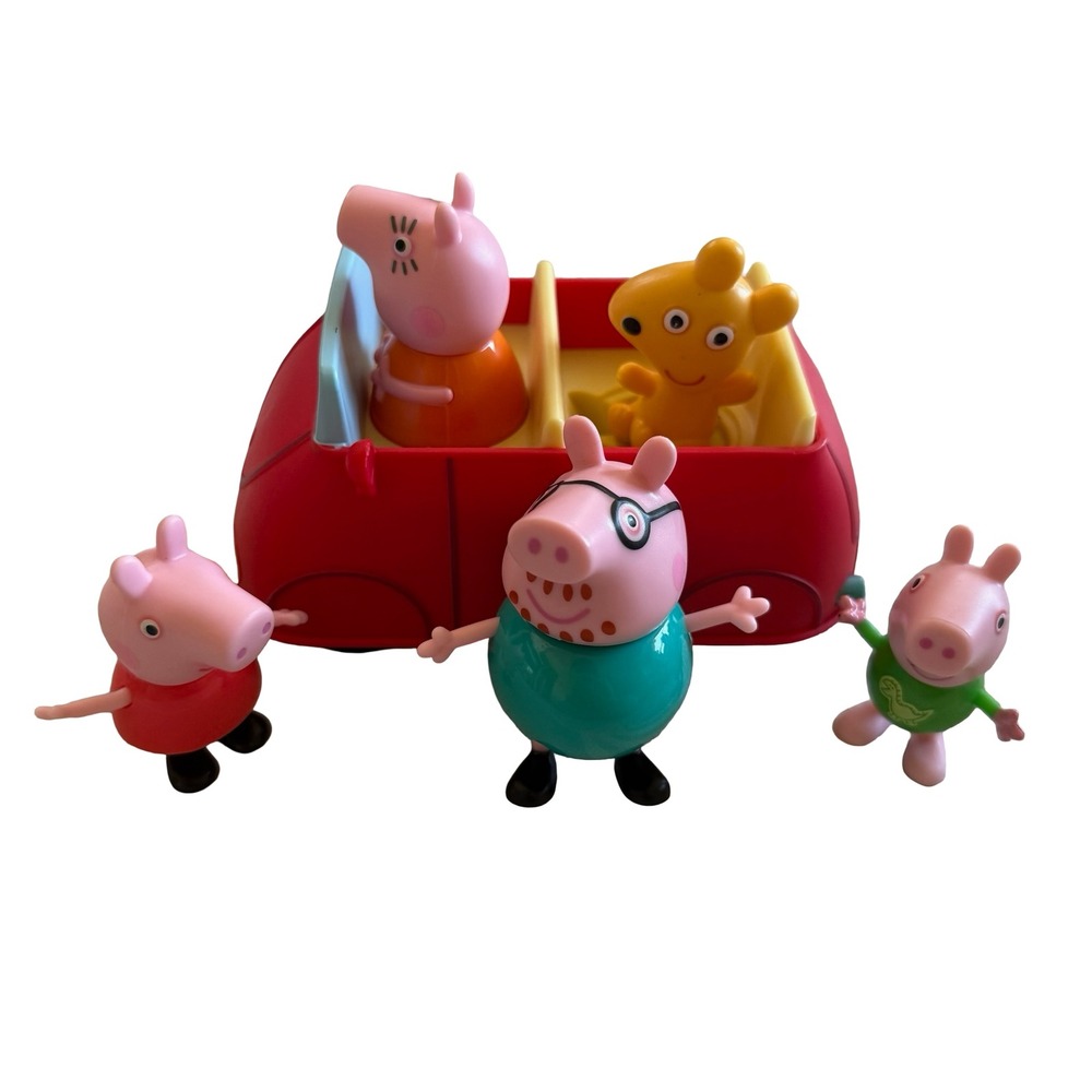 Peppa Pig All Around Peppa's Town Track Set Multicolor Motorized Kids Toy - Picture 6 of 8